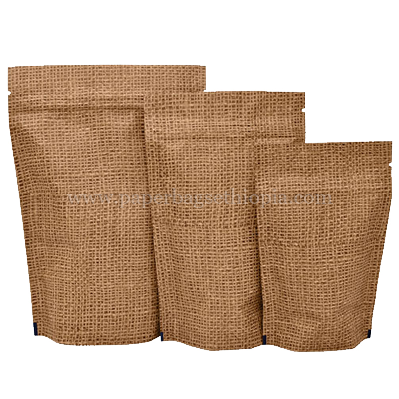 JUTE LOOK HIGH BARRIER BAGS